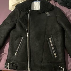 myres shearling jacket